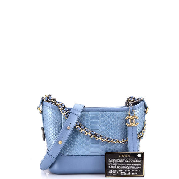 Chanel Small Gabrielle Hobo Python - Picture 2 of 8